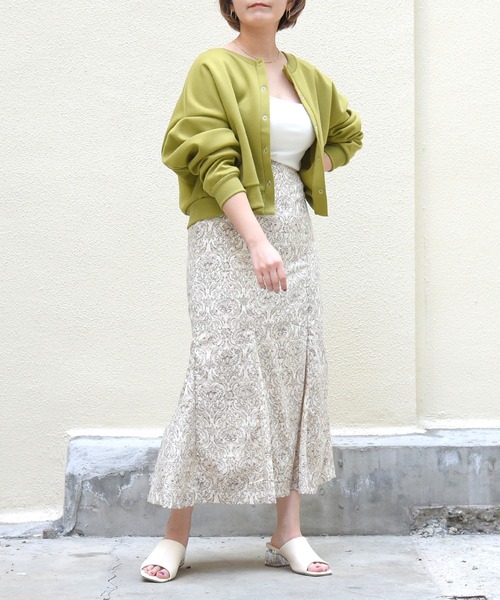 sango（sango）の「2WAYショートカーディガン（カーディガン/ボレロ・レディース・ブラック/ライトグリーン/アイボリー/グレイッシュベージュ・FREE）」の5枚目の写真