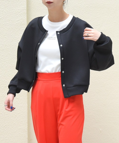 sango（sango）の「2WAYショートカーディガン（カーディガン/ボレロ・レディース・ブラック/ライトグリーン/アイボリー/グレイッシュベージュ・FREE）」の15枚目の写真