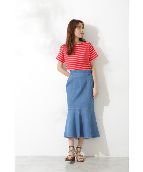JILL STUART(ジルスチュアート)の「◆コンビボーダーカットソー(Tシャツ/カットソー・レディース・レッド/グリーン・FREE)」の22枚目の写真