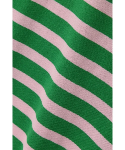 JILL STUART(ジルスチュアート)の「◆コンビボーダーカットソー(Tシャツ/カットソー・レディース・レッド/グリーン・FREE)」の4枚目の写真