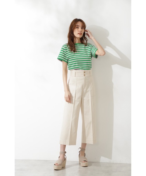 JILL STUART(ジルスチュアート)の「◆コンビボーダーカットソー(Tシャツ/カットソー・レディース・レッド/グリーン・FREE)」の10枚目の写真