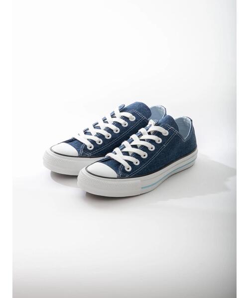 CONVERSE ALL STAR（コンバースオールスター）の「CONVERSE×earth ALLSTAR 100 OX（スニーカー・レディース・ホワイト/インディゴブルー・22.5cm/23cm/23.5cm/24cm/24.5cm）」の20枚目の写真