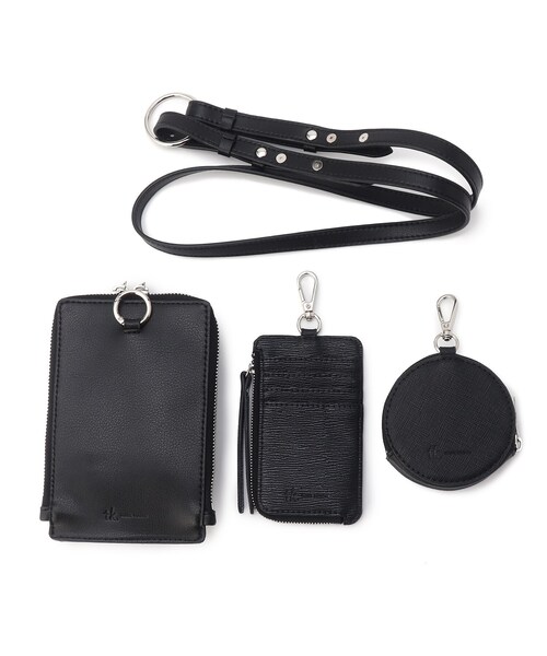 tk.TAKEO KIKUCHI（ティーケータケオキクチ）の「◆マルチチャームバッグ（ショルダーバッグ・メンズ・ベージュ系4/ブラック系4/ブラック・00）」の6枚目の写真