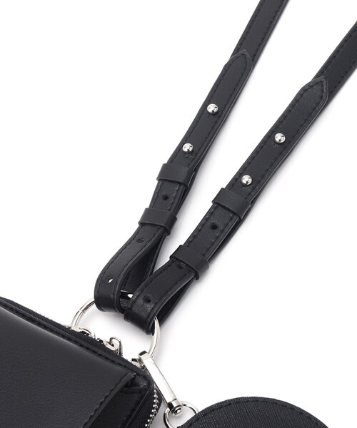 tk.TAKEO KIKUCHI（ティーケータケオキクチ）の「◆マルチチャームバッグ（ショルダーバッグ・メンズ・ベージュ系4/ブラック系4/ブラック・00）」の9枚目の写真