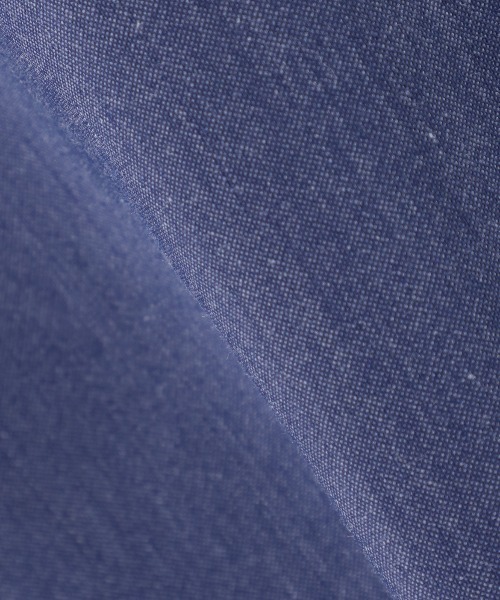 INED(イネド)の「デニムライクブラウス(シャツ/ブラウス・レディース・ネイビー・9号/7号)」の5枚目の写真
