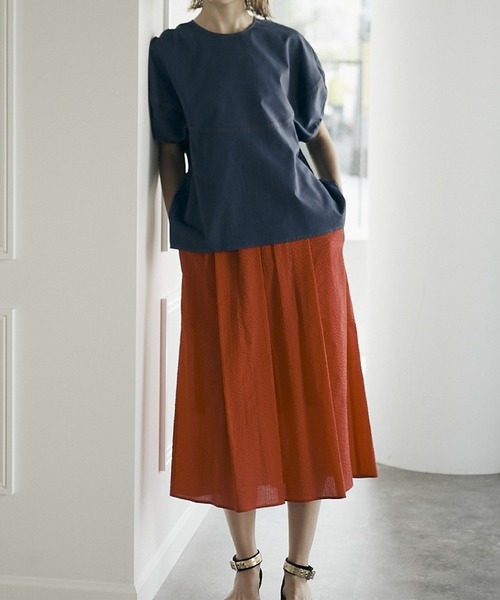 INED(イネド)の「デニムライクブラウス(シャツ/ブラウス・レディース・ネイビー・9号/7号)」の11枚目の写真