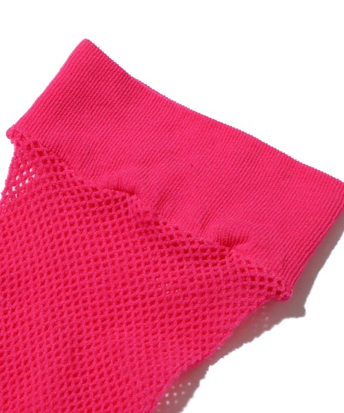 atmos pink（アトモスピンク）の「atmos pink カラーアミソックス（ソックス/靴下・レディース・ブラック/ピンク/イエロー/グリーン/アイボリー・FREE）」の7枚目の写真