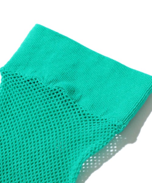 atmos pink（アトモスピンク）の「atmos pink カラーアミソックス（ソックス/靴下・レディース・ブラック/ピンク/イエロー/グリーン/アイボリー・FREE）」の16枚目の写真