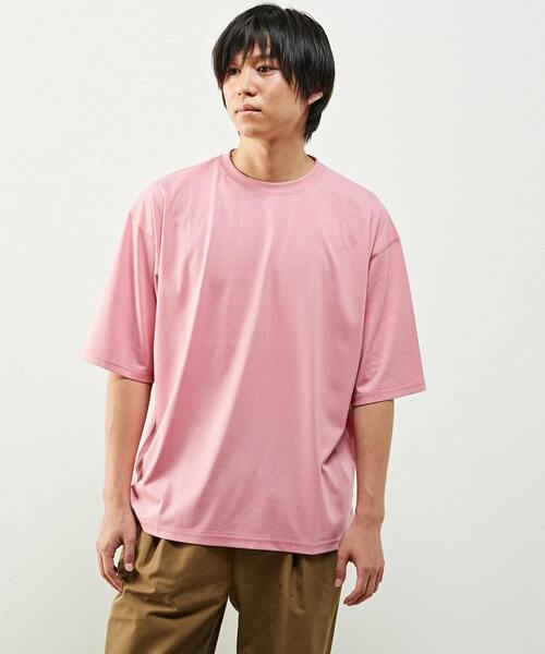 MASTER FRAME(マスターフレーム )の「ハイゲージ天竺カットソー(Tシャツ/カットソー・メンズ・ピンク/ターコイズブルー/オレンジ/マルチ・2/4/3)」の19枚目の写真
