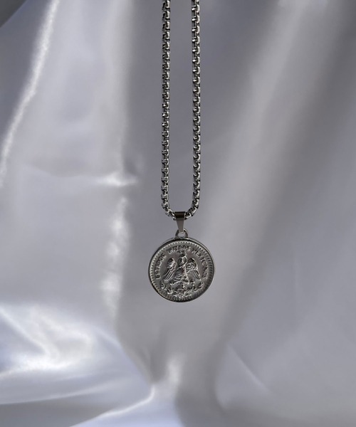 BROTHERHOOD（ブラザーフッド）の「【BROTHERHOOD】ペソ コイン ネックレス（ネックレス・メンズ・ゴールド/シルバー・LARGE/SMALL/MEDIUM）」の9枚目の写真