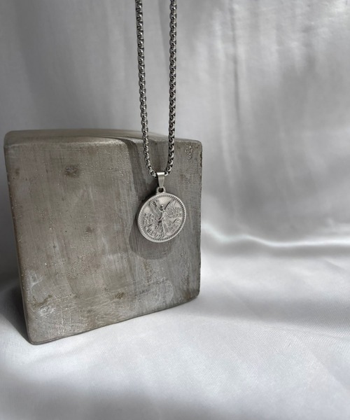 BROTHERHOOD（ブラザーフッド）の「【BROTHERHOOD】ペソ コイン ネックレス（ネックレス・メンズ・ゴールド/シルバー・LARGE/SMALL/MEDIUM）」の6枚目の写真