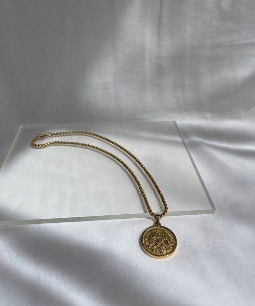 BROTHERHOOD（ブラザーフッド）の「【BROTHERHOOD】ペソ コイン ネックレス（ネックレス・メンズ・ゴールド/シルバー・LARGE/SMALL/MEDIUM）」の17枚目の写真