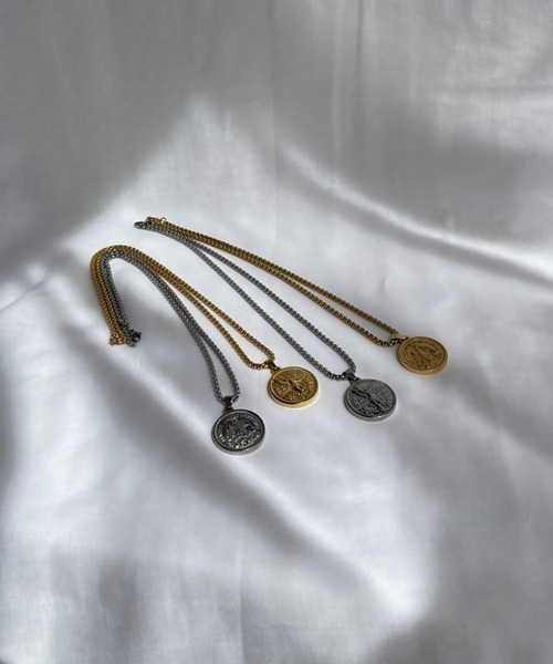 BROTHERHOOD（ブラザーフッド）の「【BROTHERHOOD】ペソ コイン ネックレス（ネックレス・メンズ・ゴールド/シルバー・LARGE/SMALL/MEDIUM）」の18枚目の写真