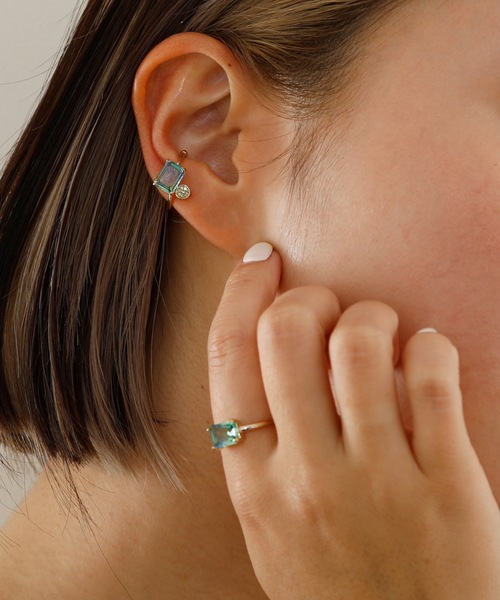 JewCas（ジュアキャス）の「JewCas シンプル/カラー/ストーン/リング [JC4151]（リング・レディース・ベージュ/ブルー/ダークブルー/クリアグリーン/パープル/レッド・FREE）」の18枚目の写真