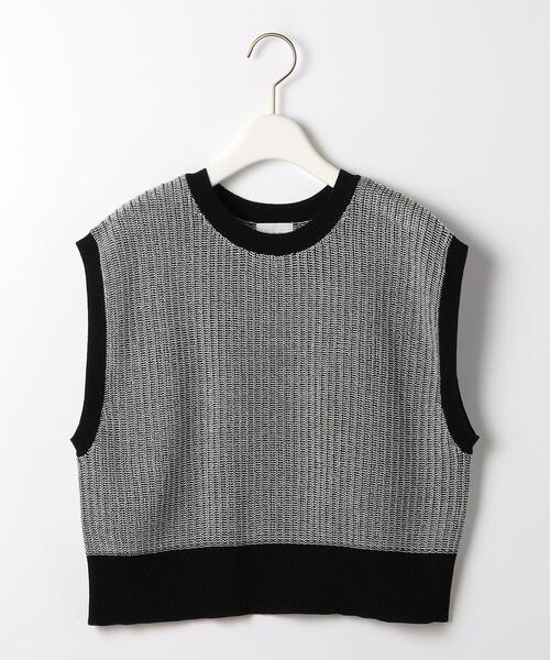 新品未使用　バイグラッドハンド コットン　リバーシブル　ベスト　ブランケット green label relaxing（グリーンレーベルリラクシング）の「ドライ