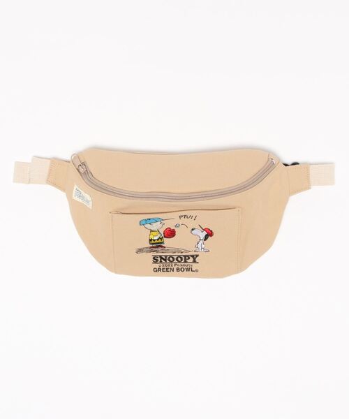 SNOOPY×OLD BETTY'S（スヌーピーカケルオールドベティーズ）の「【日本製】スヌーピー【SNOOPY】 Canvas Body Bag/キャンバス ボディバッグ（ボディバッグ/ウエストポーチ・レディース・ブラック/ネイビー/ブラック系その他/ベージュ系その他/ブラック系その他2/ベージュ系その他2/イエロー系その他/イエロー系その他2/イエロー/ベージュ/ネイビー系1/ネイビー系2・FREE）」の17枚目の写真