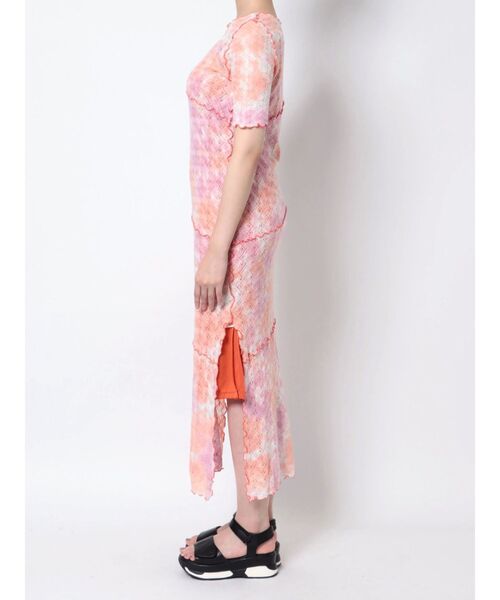 jouetie(ジュエティ)の「クロシェライクメローワンピース(ワンピース・レディース・ブラック/パープル/オレンジ・MEDIUM)」の14枚目の写真