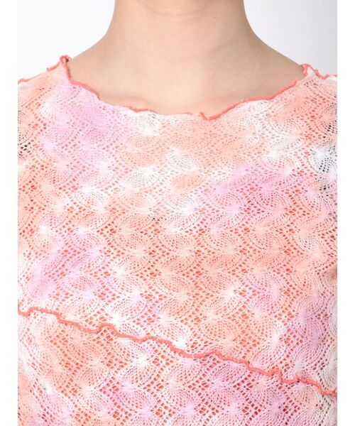 jouetie(ジュエティ)の「クロシェライクメローワンピース(ワンピース・レディース・ブラック/パープル/オレンジ・MEDIUM)」の16枚目の写真