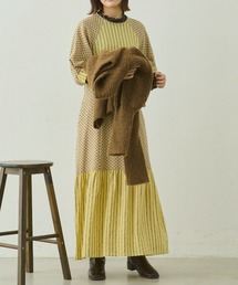 Unitage | レトロ花柄ワンピース(ワンピース)