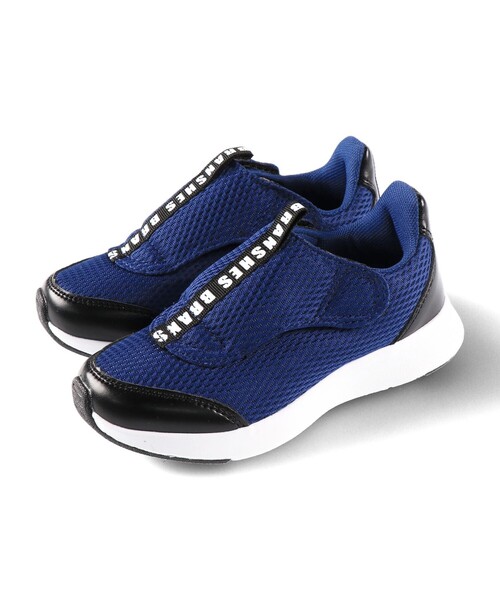 BRANSHES（ブランシェス）の「メッシュスニーカー（スニーカー・キッズ・ブラック/ブルー・17.0cm/16.0cm/18.0cm/19.0cm/20.0cm/15.0cm/21.0cm）」の3枚目の写真