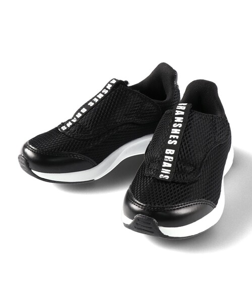 BRANSHES（ブランシェス）の「メッシュスニーカー（スニーカー・キッズ・ブラック/ブルー・17.0cm/16.0cm/18.0cm/19.0cm/20.0cm/15.0cm/21.0cm）」の2枚目の写真