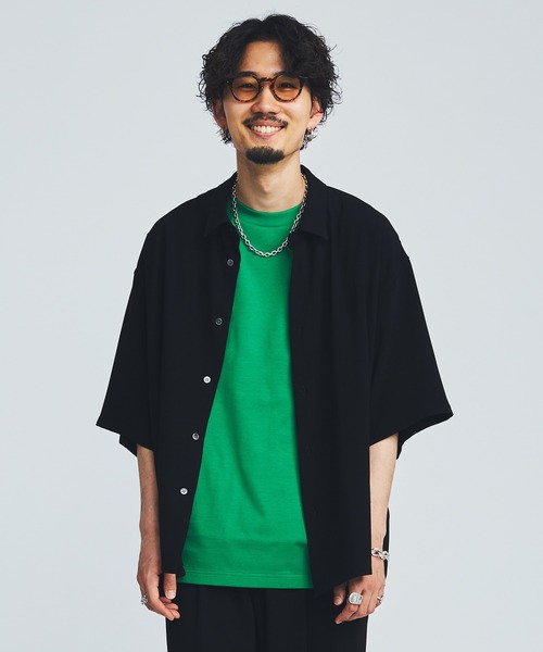 クルニ 23SS STUDIOUS別注 リブジップカットソー soe エトセンス クルニ 23SS STUDIOUS別注 リブジップカットソー soe エトセンス