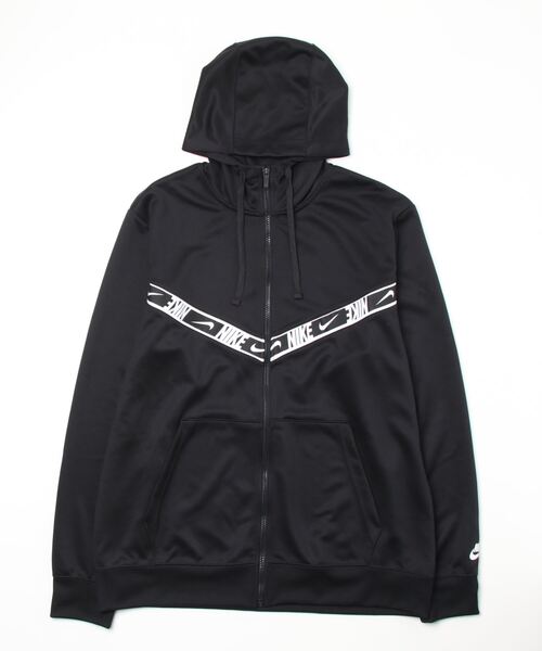 NIKE（ナイキ）の「NIKE/ナイキ　リピートPK FZ L/Sフーディ（パーカー・メンズ・ブラック・L/S/XL/M）」の3枚目の写真