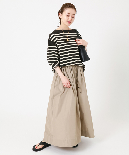 SLOBE IENA｜PEボイル切替ギャザースカート | Rakuten Fashion
