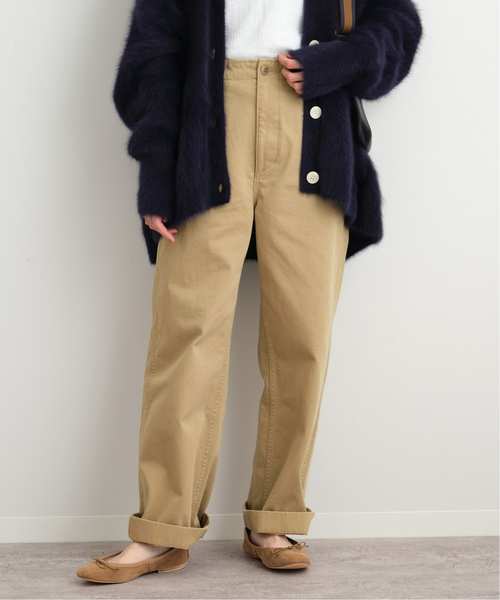 FRAMeWORK（フレームワーク）の「≪追加≫CHINOパンツ（その他パンツ・レディース・ホワイト/ベージュ/グリーン・40/38/36）」の2枚目の写真