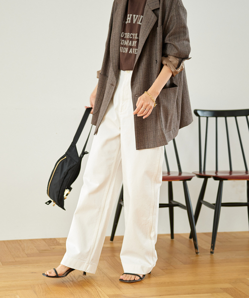 FRAMeWORK（フレームワーク）の「≪追加≫CHINOパンツ（その他パンツ・レディース・ホワイト/ベージュ/グリーン・40/38/36）」の16枚目の写真