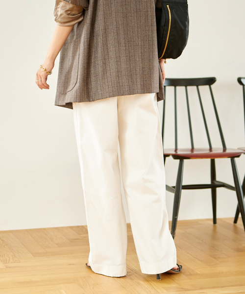 FRAMeWORK（フレームワーク）の「≪追加≫CHINOパンツ（その他パンツ・レディース・ホワイト/ベージュ/グリーン・40/38/36）」の18枚目の写真