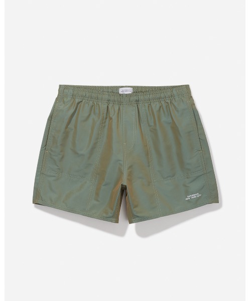 Saturdays NYC（サタデーズ ニューヨークシティ ）の「TALLEY IRIDESCENT SWIMSHORT（その他パンツ・メンズ・パープル/チャコールグレー・S/M/XL/L/X-SMALL）」の2枚目の写真