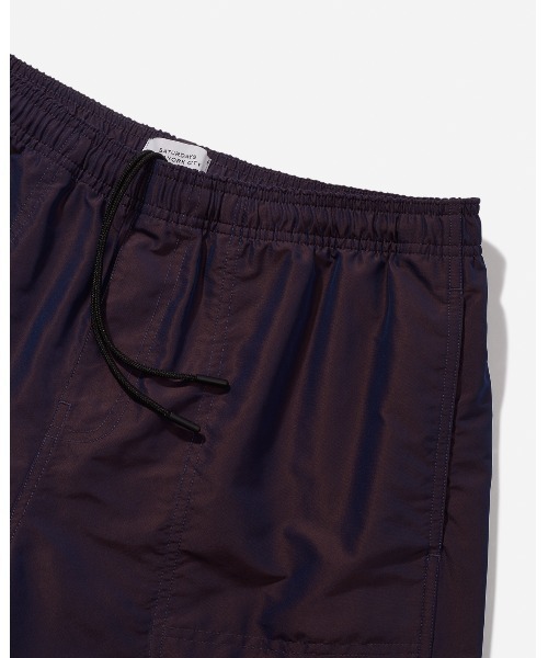 Saturdays NYC（サタデーズ ニューヨークシティ ）の「TALLEY IRIDESCENT SWIMSHORT（その他パンツ・メンズ・パープル/チャコールグレー・S/M/XL/L/X-SMALL）」の3枚目の写真