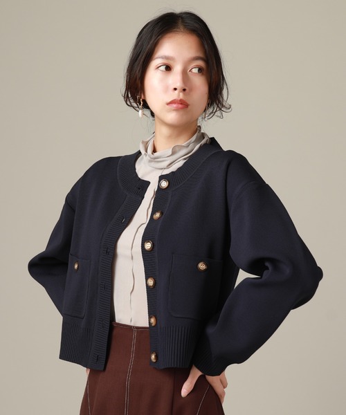 Cheek(チーク)の「リブメローインナーカット(Tシャツ/カットソー・レディース・グリーン/グレー/ブラック/アイボリー・MEDIUM)」の17枚目の写真