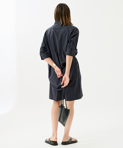journal standard L'essage(ジャーナルスタンダードレサージュ)の「OUMIタイプライターシャツ(シャツ/ブラウス・レディース・ネイビー/キャメル・FREE)」の19枚目の写真