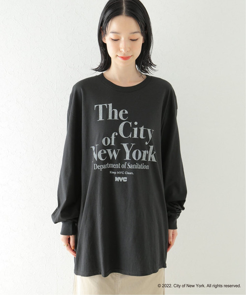 plage(プラージュ)の「NYC ロングスリーブ TEE(Tシャツ/カットソー・レディース・ブラック/ホワイト・FREE)」の9枚目の写真