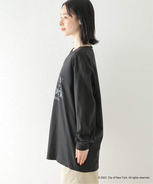 plage(プラージュ)の「NYC ロングスリーブ TEE(Tシャツ/カットソー・レディース・ブラック/ホワイト・FREE)」の10枚目の写真