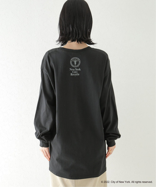 plage(プラージュ)の「NYC ロングスリーブ TEE(Tシャツ/カットソー・レディース・ブラック/ホワイト・FREE)」の11枚目の写真