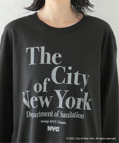 plage(プラージュ)の「NYC ロングスリーブ TEE(Tシャツ/カットソー・レディース・ブラック/ホワイト・FREE)」の12枚目の写真