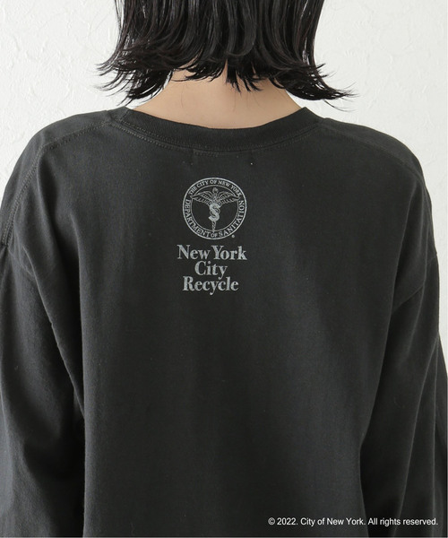 plage(プラージュ)の「NYC ロングスリーブ TEE(Tシャツ/カットソー・レディース・ブラック/ホワイト・FREE)」の13枚目の写真