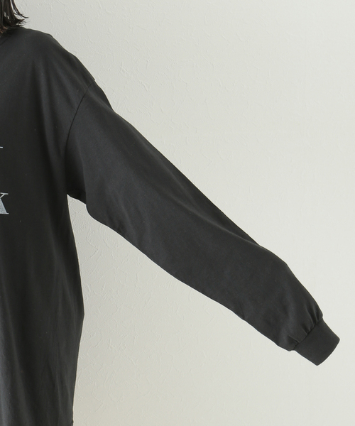 plage(プラージュ)の「NYC ロングスリーブ TEE(Tシャツ/カットソー・レディース・ブラック/ホワイト・FREE)」の14枚目の写真