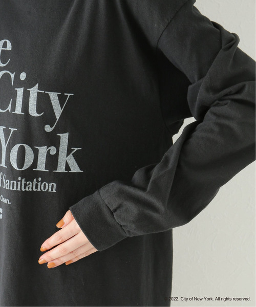 plage(プラージュ)の「NYC ロングスリーブ TEE(Tシャツ/カットソー・レディース・ブラック/ホワイト・FREE)」の15枚目の写真