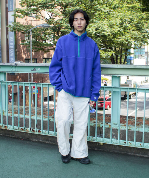 FREDY MAC(フレディーマック)の「【FREDYMAC/フレディマック】フラワー ロゴ刺繍 セミフレアジャージーパンツ トラックパンツ(その他パンツ・メンズ・ブラック/オレンジ/キナリ・S/M/L)」の17枚目の写真