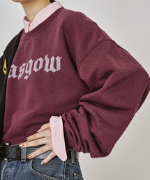 ［TOPS］SCREEN STARS OLD ENGLISH LETTER LOGO SWEAT