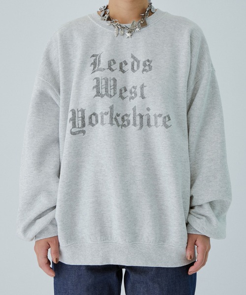 M TO R（ムウトアール）の「［TOPS］SCREEN STARS OLD ENGLISH LETTER LOGO SWEAT（スウェット・レディース・ライトグレー/ブラック/ワイン・FREE）」の17枚目の写真