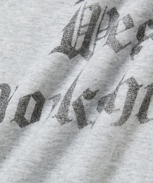M TO R（ムウトアール）の「［TOPS］SCREEN STARS OLD ENGLISH LETTER LOGO SWEAT（スウェット・レディース・ライトグレー/ブラック/ワイン・FREE）」の6枚目の写真