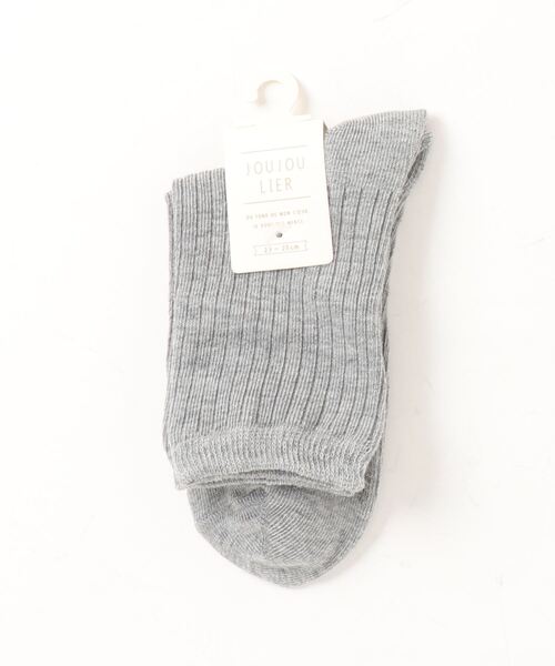SESTO（セスト）の「gu22aw/無地リブショートソックス（ソックス/靴下・レディース・ホワイト/ブラック/ネイビー/グレー/レッド/ブルー/グリーン/マスタード/ライトブルー/ピンク/ブラウン/キナリ・ONE SIZE）」の4枚目の写真