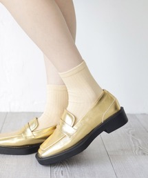 SESTO | gu22aw/無地リブショートソックス(ソックス/靴下)