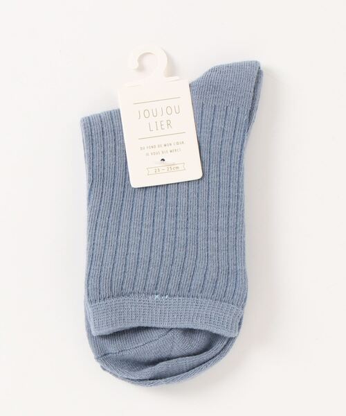 SESTO（セスト）の「gu22aw/無地リブショートソックス（ソックス/靴下・レディース・ホワイト/ブラック/ネイビー/グレー/レッド/ブルー/グリーン/マスタード/ライトブルー/ピンク/ブラウン/キナリ・ONE SIZE）」の7枚目の写真