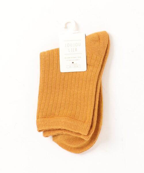 SESTO（セスト）の「gu22aw/無地リブショートソックス（ソックス/靴下・レディース・ホワイト/ブラック/ネイビー/グレー/レッド/ブルー/グリーン/マスタード/ライトブルー/ピンク/ブラウン/キナリ・ONE SIZE）」の10枚目の写真